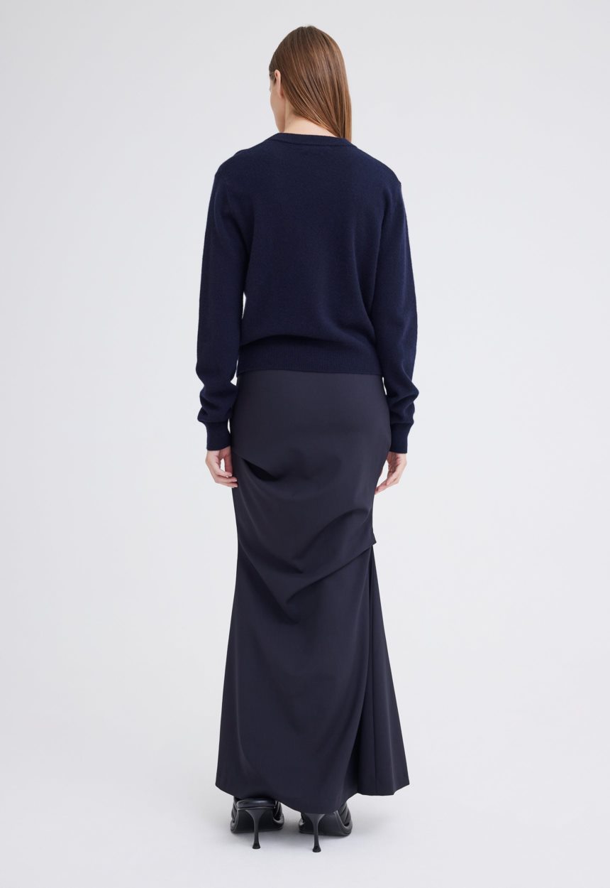 Jac + Jack Peter Cashmere Sweater - Darkest Navy